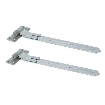 Picture of 450mm CRANKED HOOK & BAND HINGE - GALV