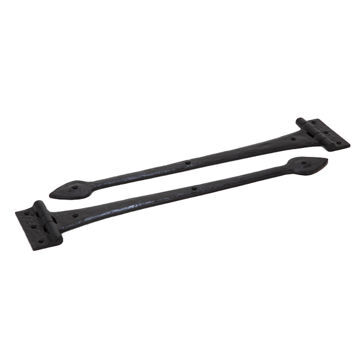 Picture of 300mm Ornamental H.D. T- Hinges - Black