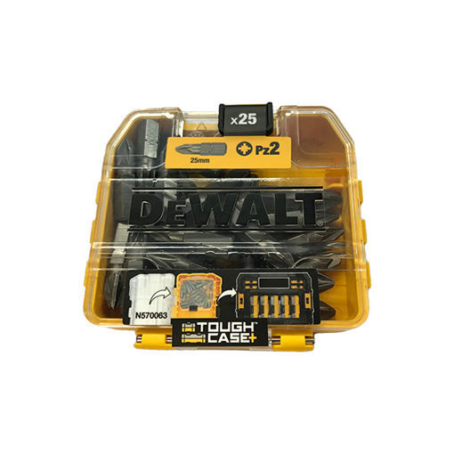 Picture of Dewalt 25mm Screwdriver Bits PZ2 (Pack 25)