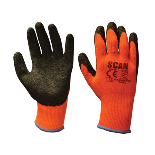 Picture of SCAN THERMAL LATEX GLOVE SIZE 10 - PACK OF 5