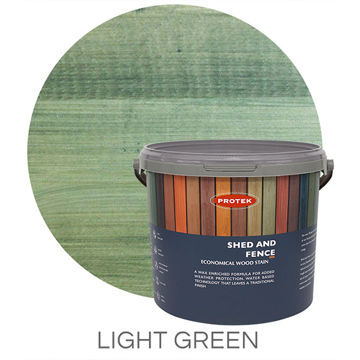 Picture of Protek Shed & Fence - 5.0 Litre - Light Green