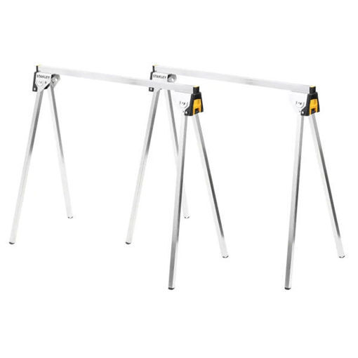 Picture of STANLEY ESSENTIAL METAL SAWHORSES (TWIN PACK)