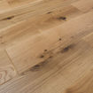 Picture of OXFORD OAK FLOORING - 14mm X 180mm - U.V. OILED 
(2.5mm WEAR LAYER)  - 2.268m² BOX
BLOCK BOARD BASE, CLICK JOINT, BEVELLED 4 SIDES
BOX CONTAINS: 7 @ 1.8m (2.268m²)