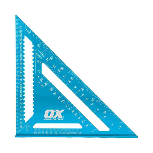 Picture of Ox Pro 300mm Aluminium Rafter Square - Metric Only