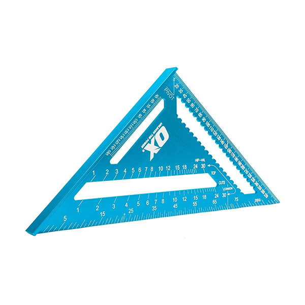 Ox Pro 300mm Aluminium Rafter Square - Metric Only