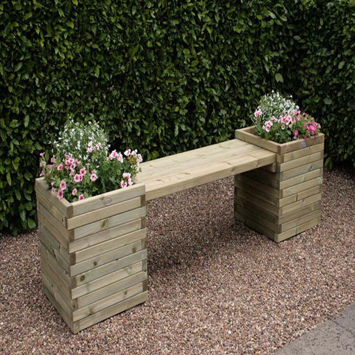 Picture of Windermere Planter Bench - Special Order