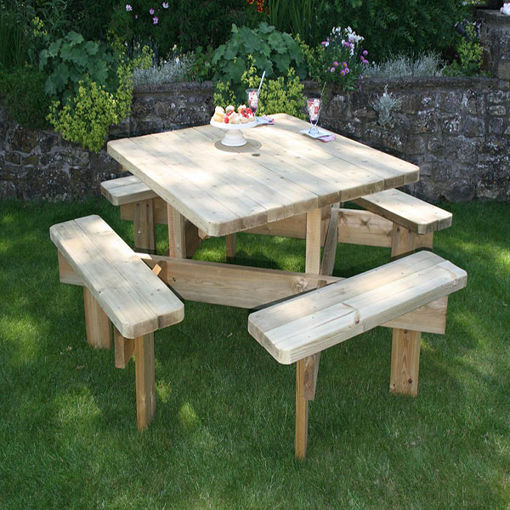 Picture of Dartmoor Square Picnic Table - Special Order