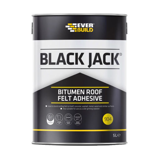 Picture of 2.5 Litre Black Jack Felt Adhesive