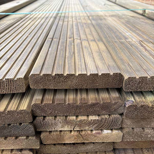 Picture of ex. 32 x 150mm x 4.8m Softwood Decking