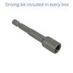 Picture of 75mm Hex Head Timberfast Screws - Box 50