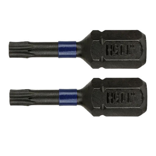 Picture of TX15 x 25mm (Pack 2) Irwin Torx Screwdriver Bits