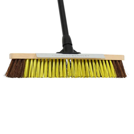 Picture of 457mm (18") Stiff Dual Fill Bassine / PET Broom with Scraper