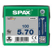 Picture of 5.0 x 70mm Spax Wirox Woodscrews - Box 100