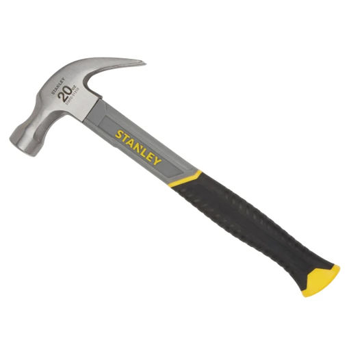 Picture of Curved Claw Hammer Fibreglass Shaft 570g (20oz)