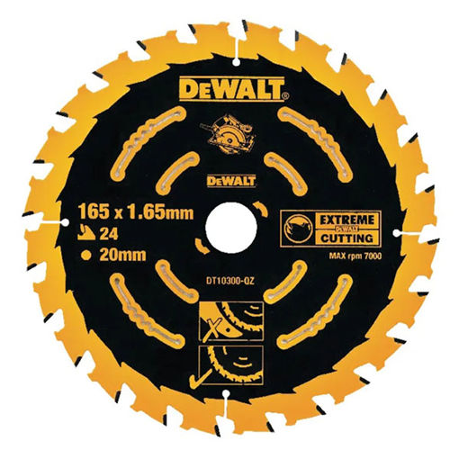 Picture of Extreme Framing Circular Saw Blade 165 x 20mm x 24T